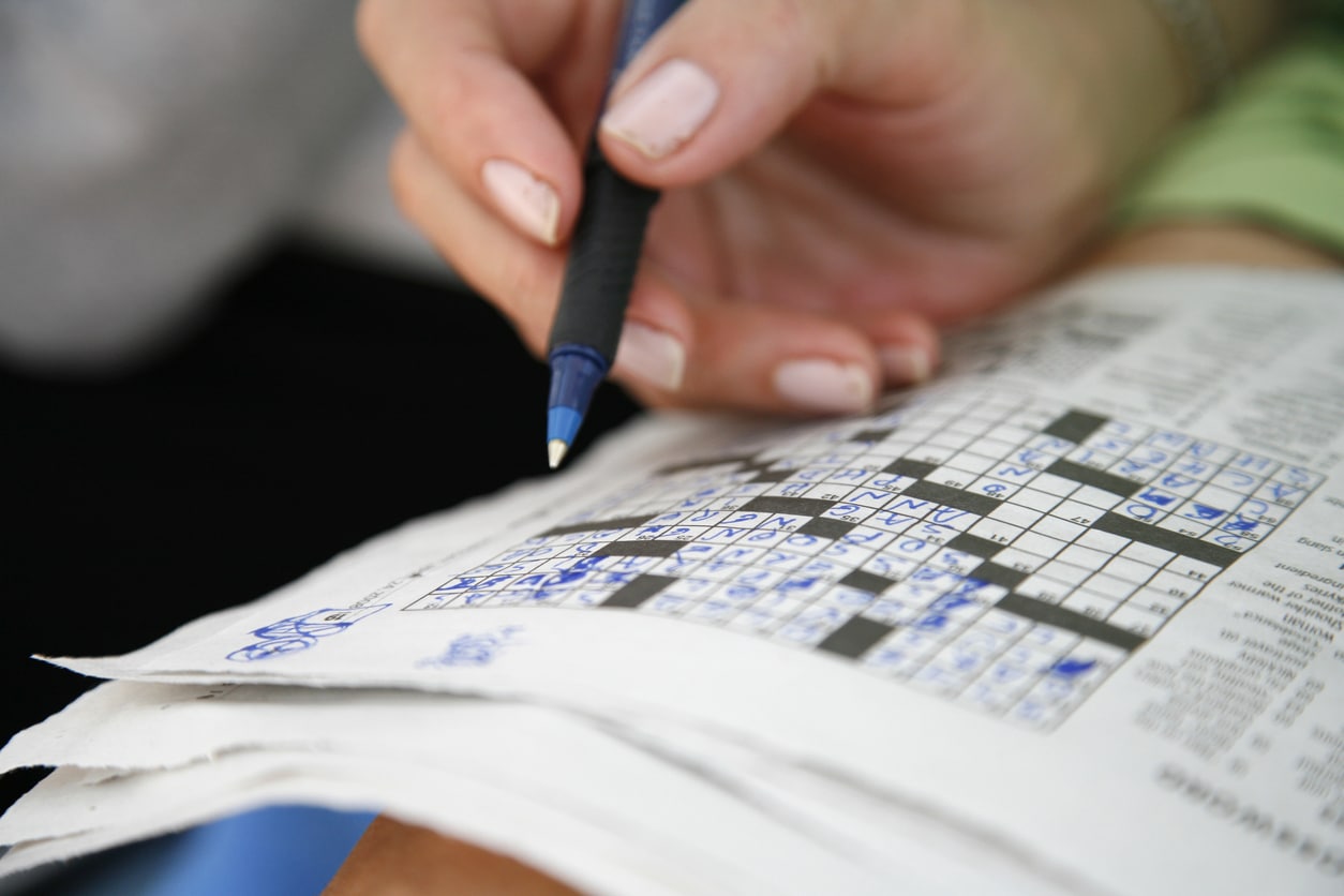 crossword puzzle