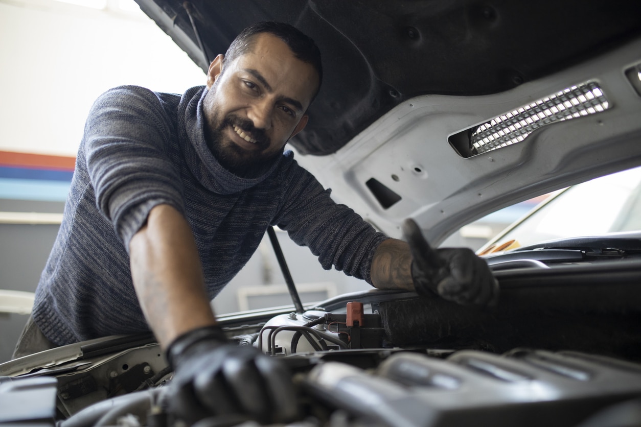 repairman working