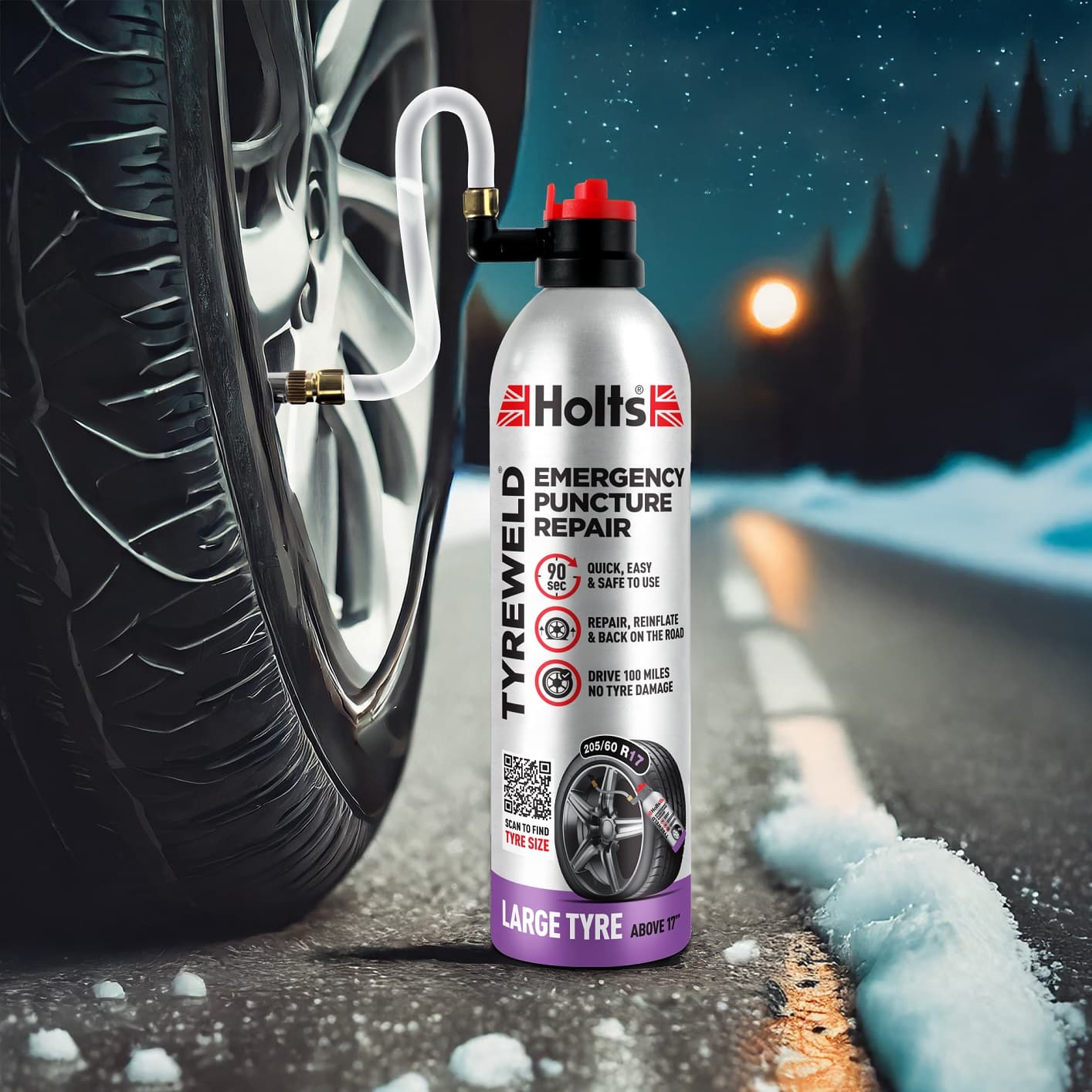 holts tyreweld winter breakdown